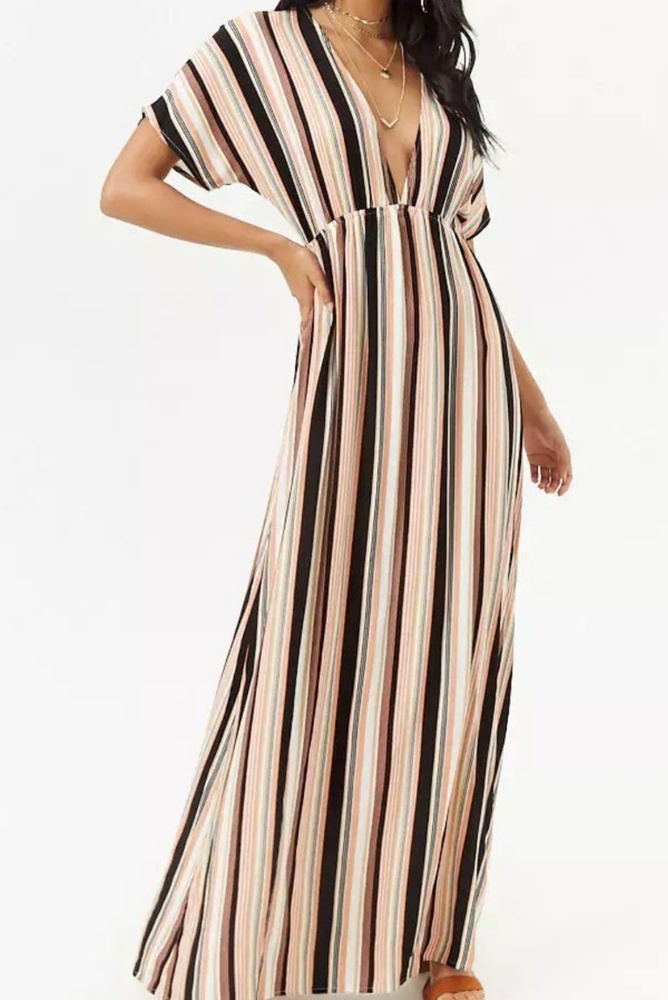 NWT Strriped Maxi Dress